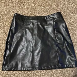 Leather Skirt